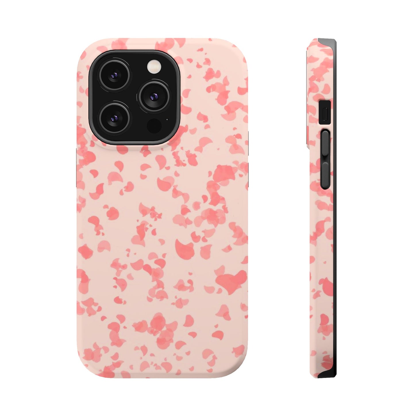 Phone Case (Pink Leaves)