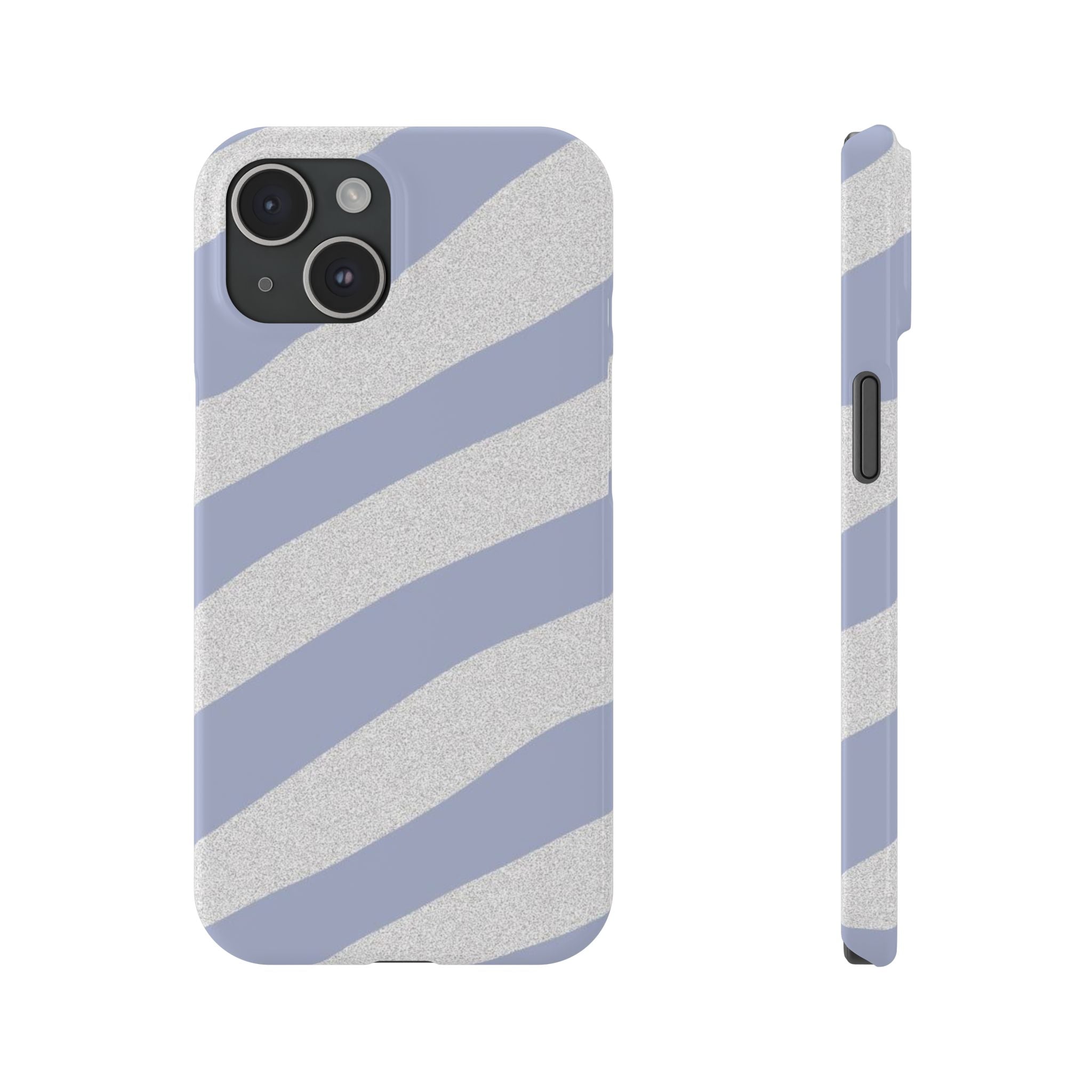 Custom Case (Light Blue Lines)