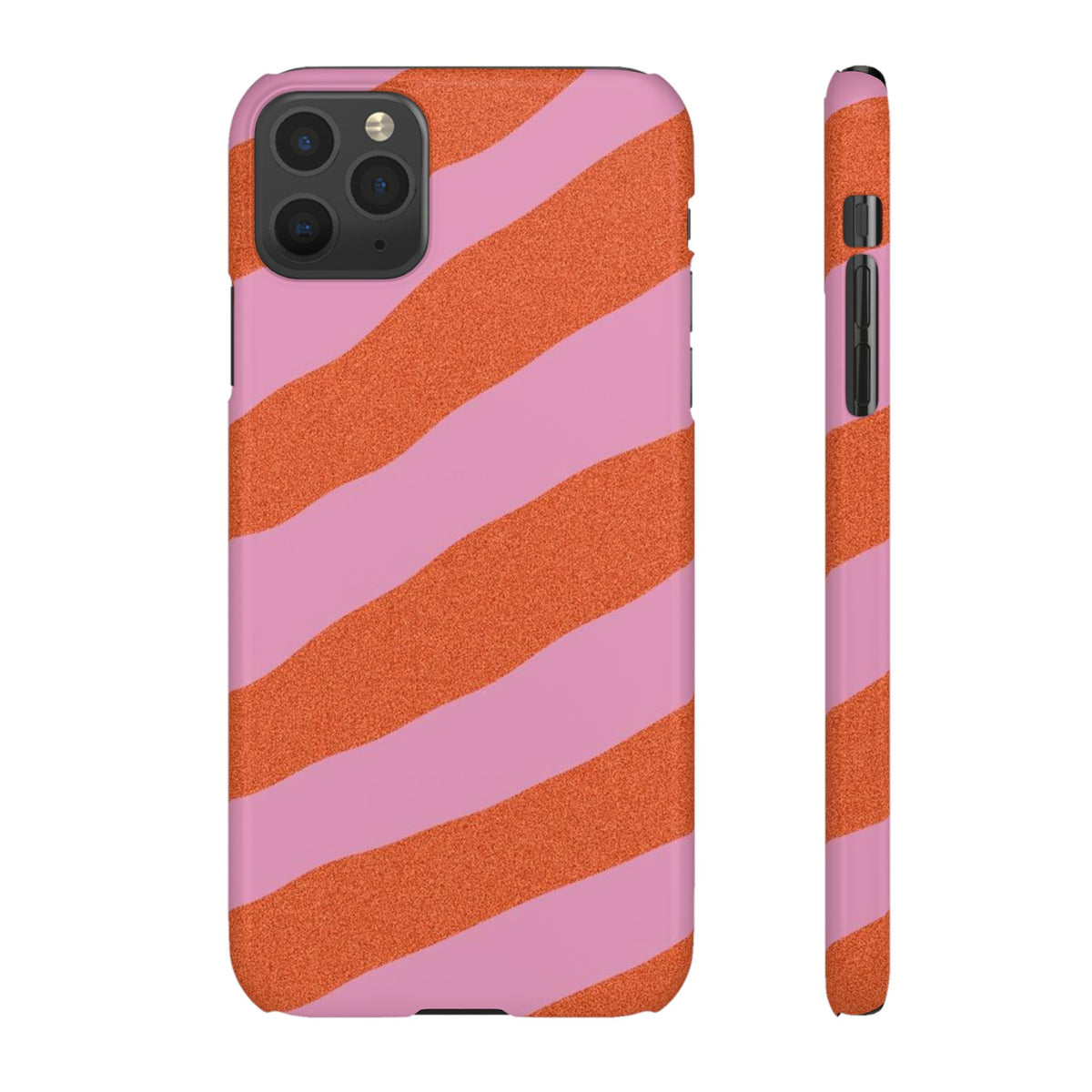 Slim Case – Orange and Pink Lines
