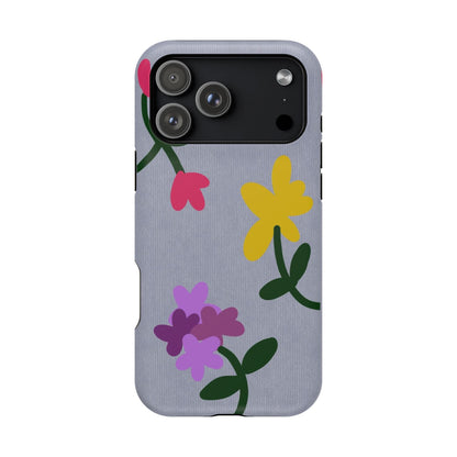 Magnetic Phone Case (Flowers)