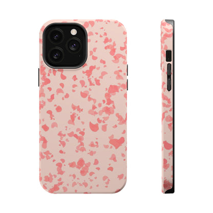 Phone Case (Pink Leaves)