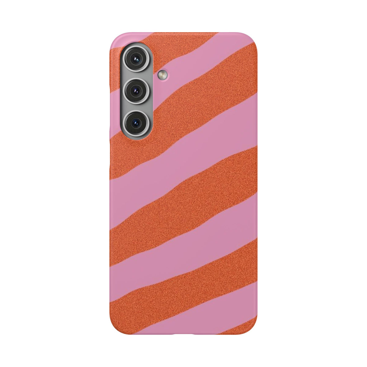 Slim Case – Orange and Pink Lines