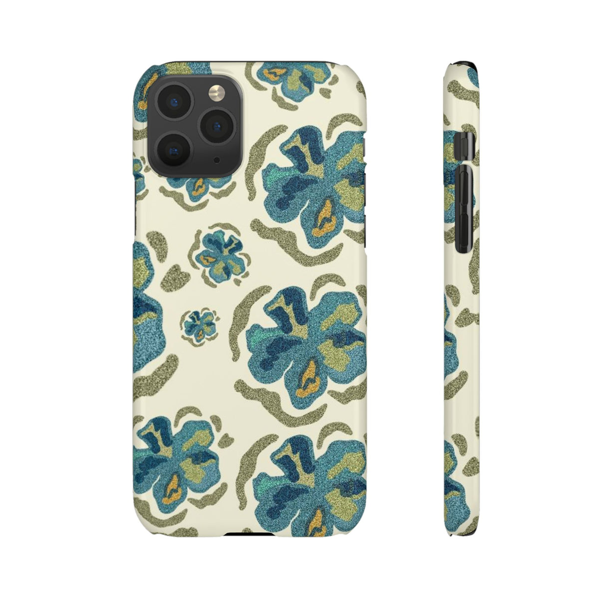 Slim Case – Blue Flowers