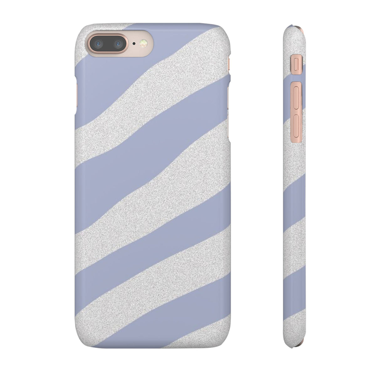 Slim case – Light Blue Lines