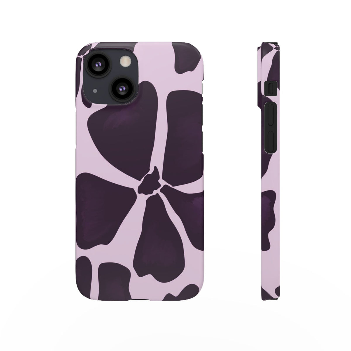 Slim Case – Purple Flower