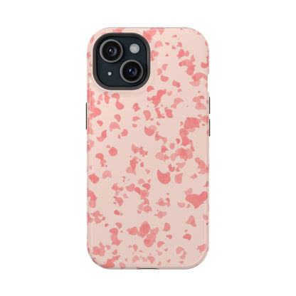 Phone Case (Pink Leaves)
