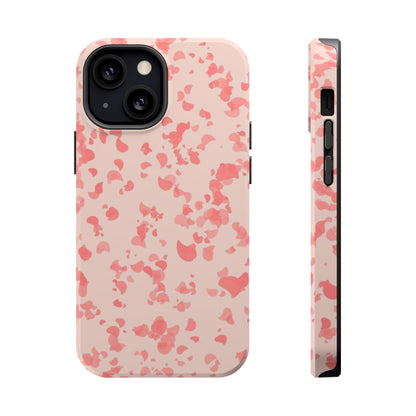 Phone Case (Pink Leaves)