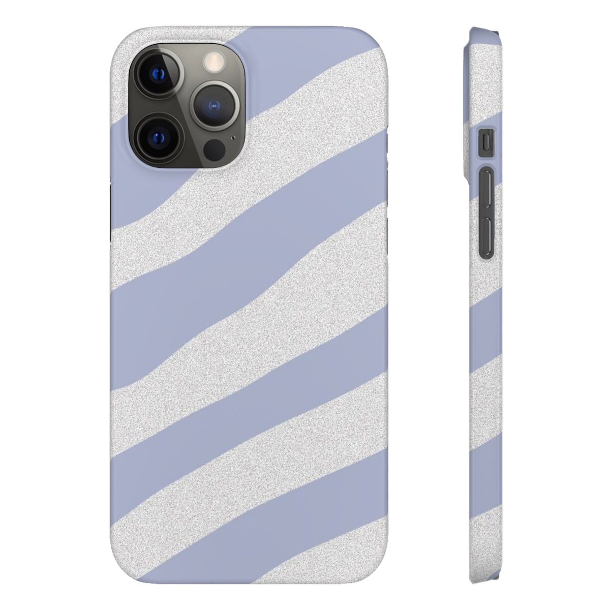 Slim case – Light Blue Lines