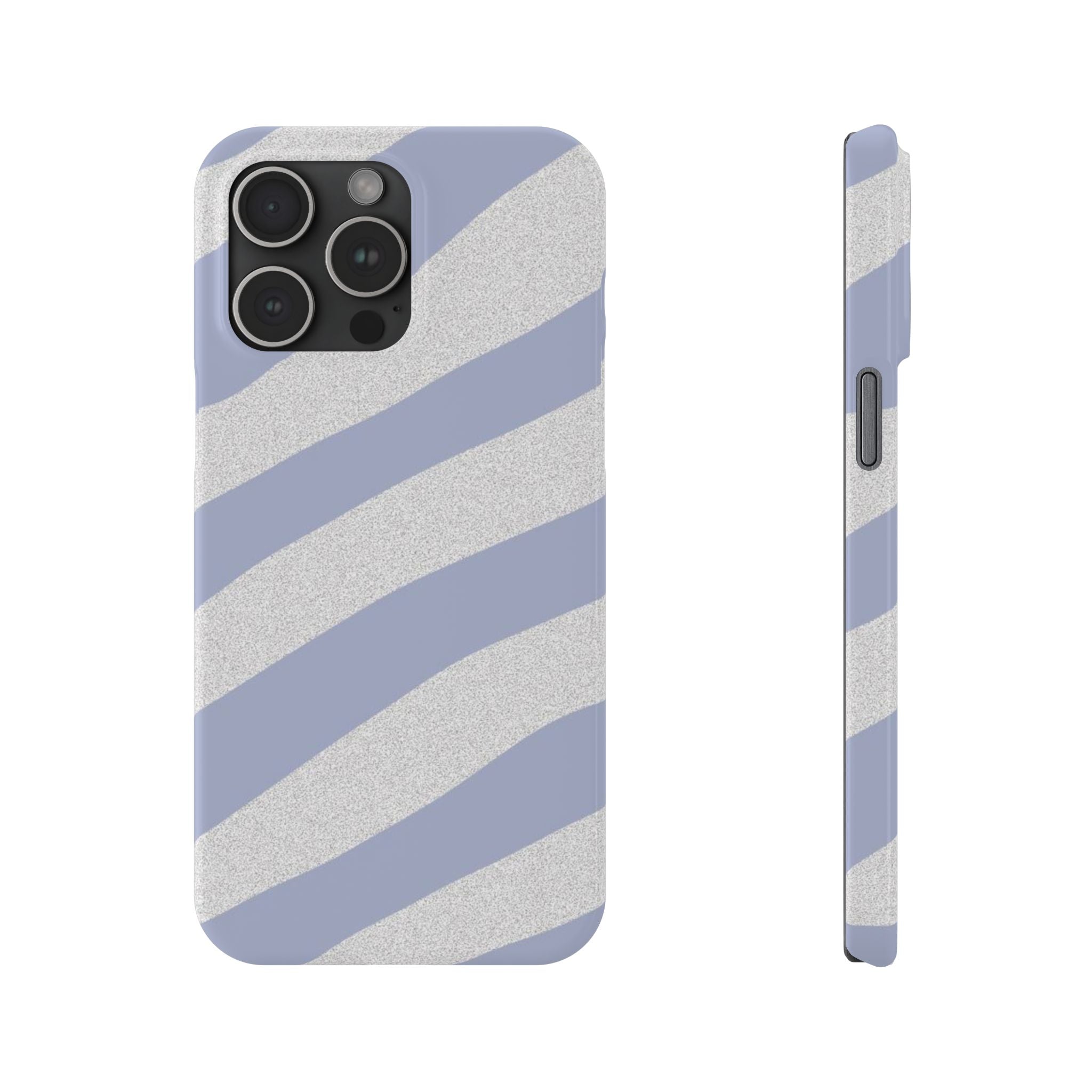 Custom Case (Light Blue Lines)