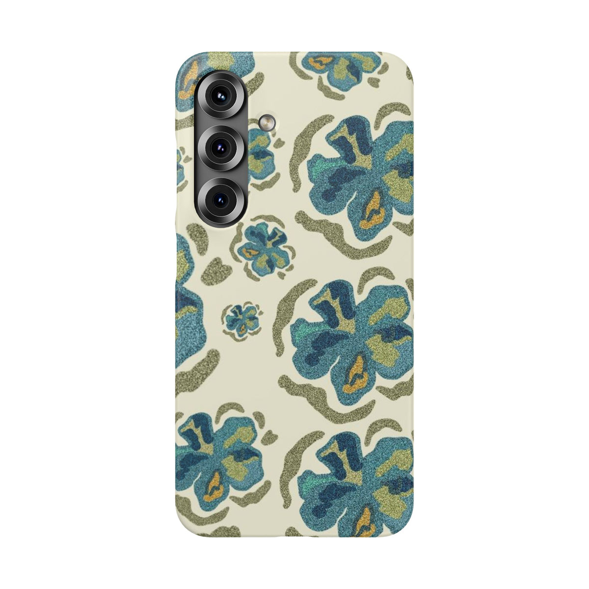 Slim Case – Blue Flowers