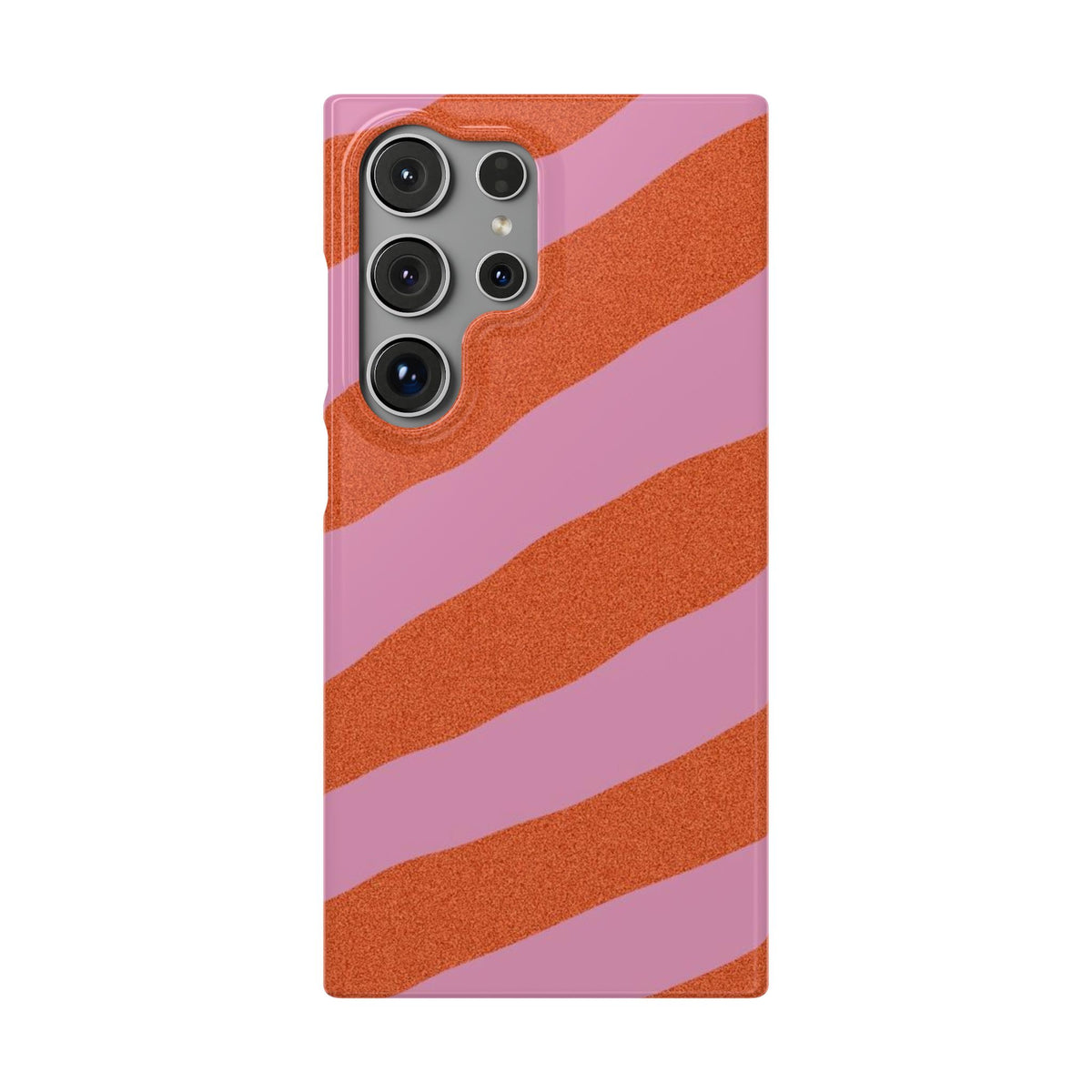 Slim Case – Orange and Pink Lines