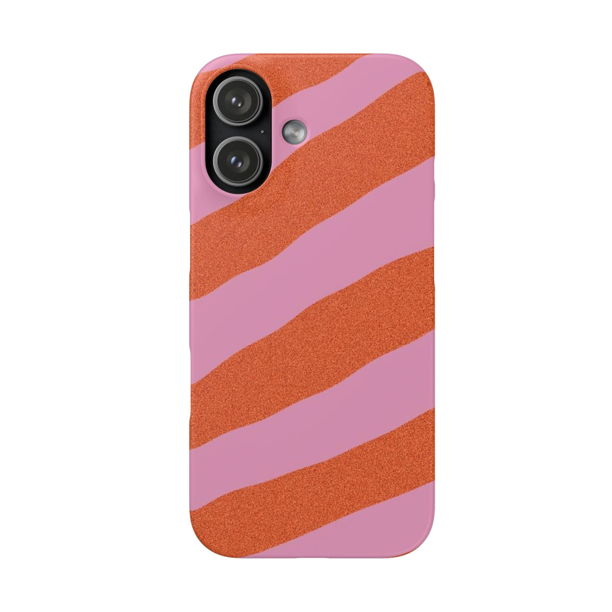 Slim Case – Orange and Pink Lines