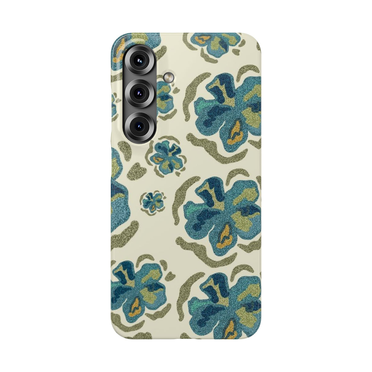 Slim Case – Blue Flowers