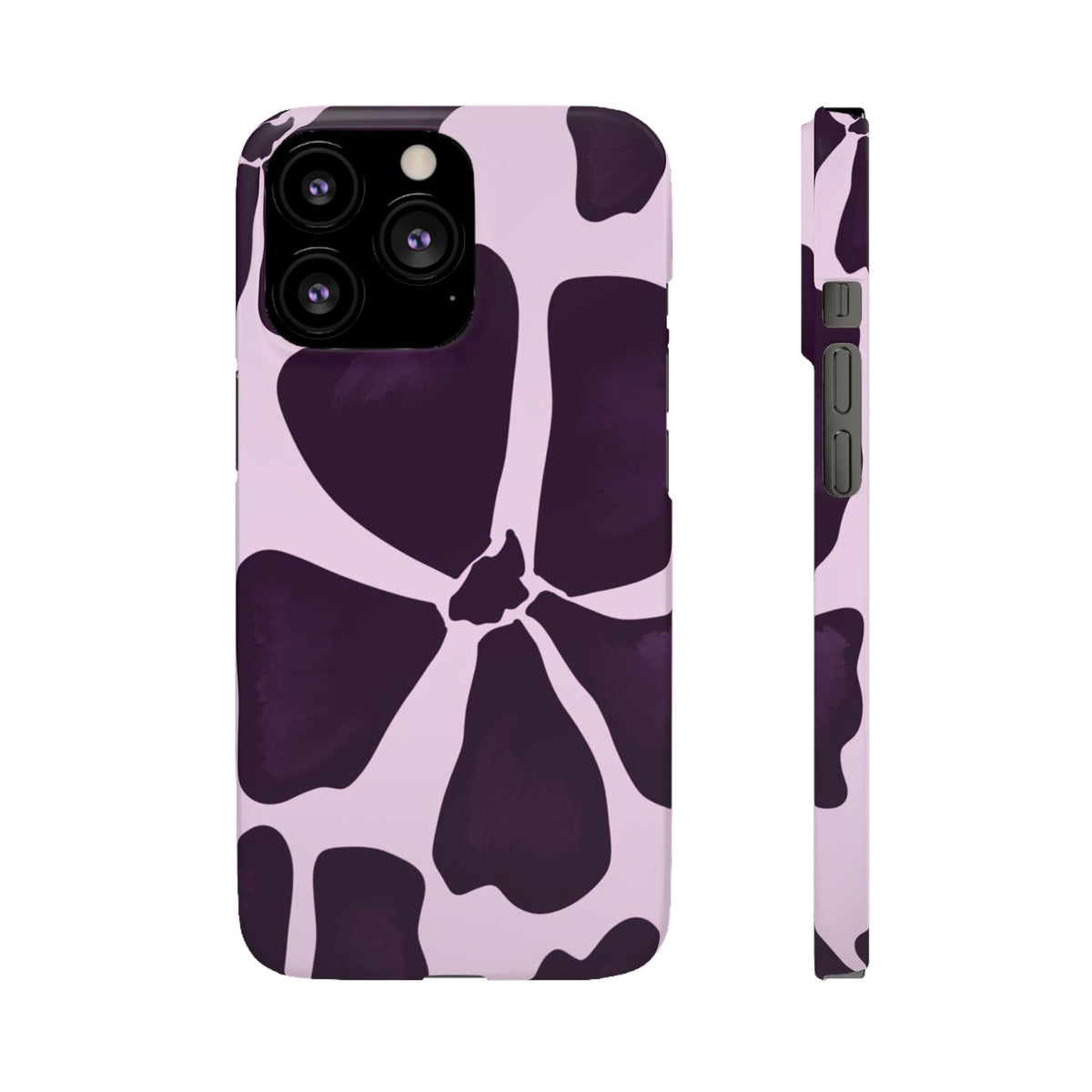 Slim Case – Purple Flower