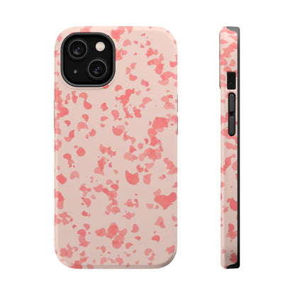 Phone Case (Pink Leaves)