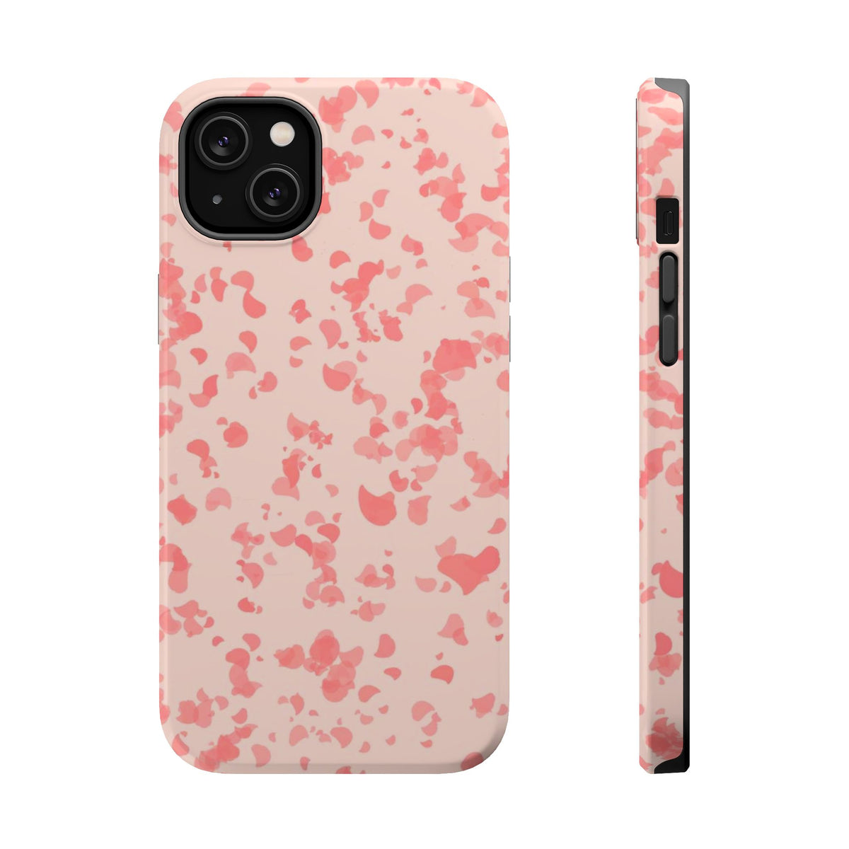 Phone Case (Pink Leaves)