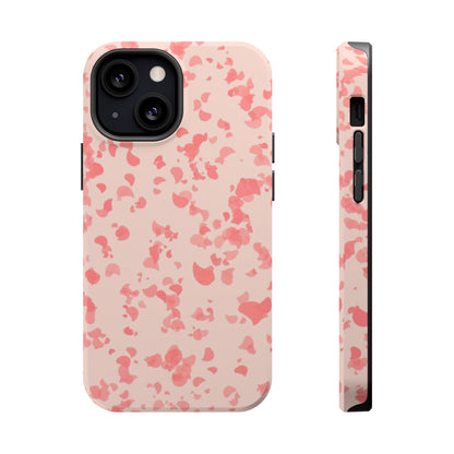 Phone Case (Pink Leaves)