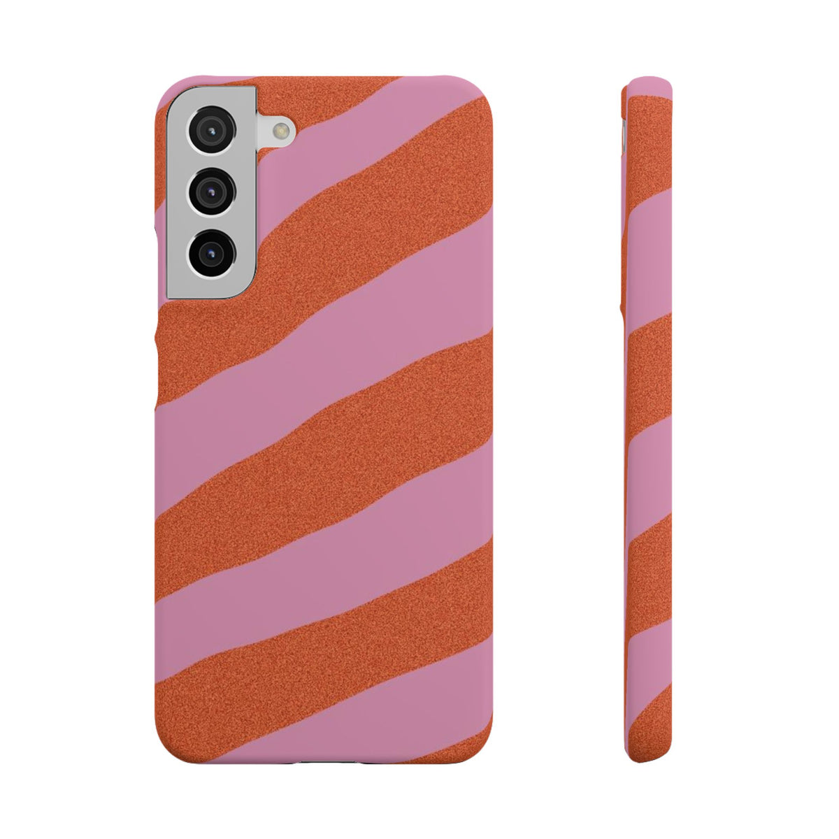 Slim Case – Orange and Pink Lines