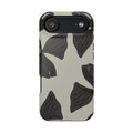 Magnetic Phone Case (Black Petals)