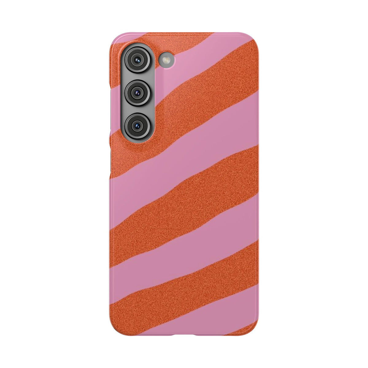 Slim Case – Orange and Pink Lines
