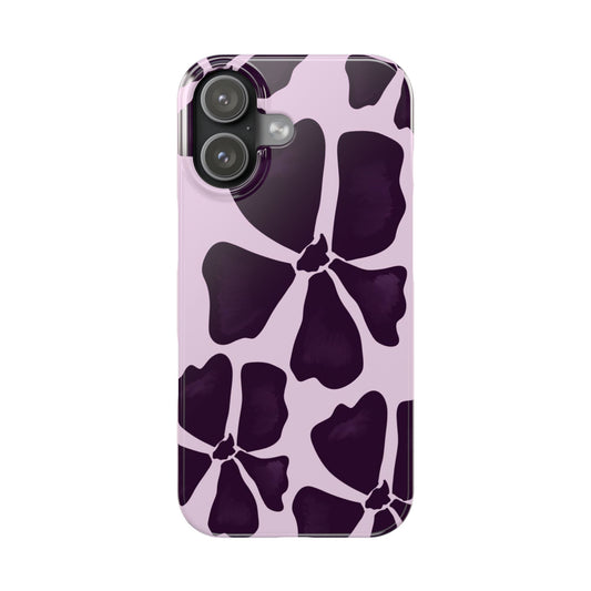 Personalized Case (Purple Flower)