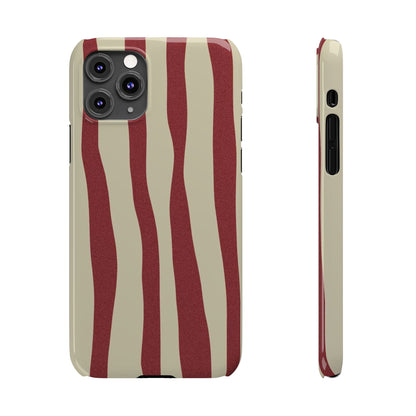 Custom Case (Red Lines)