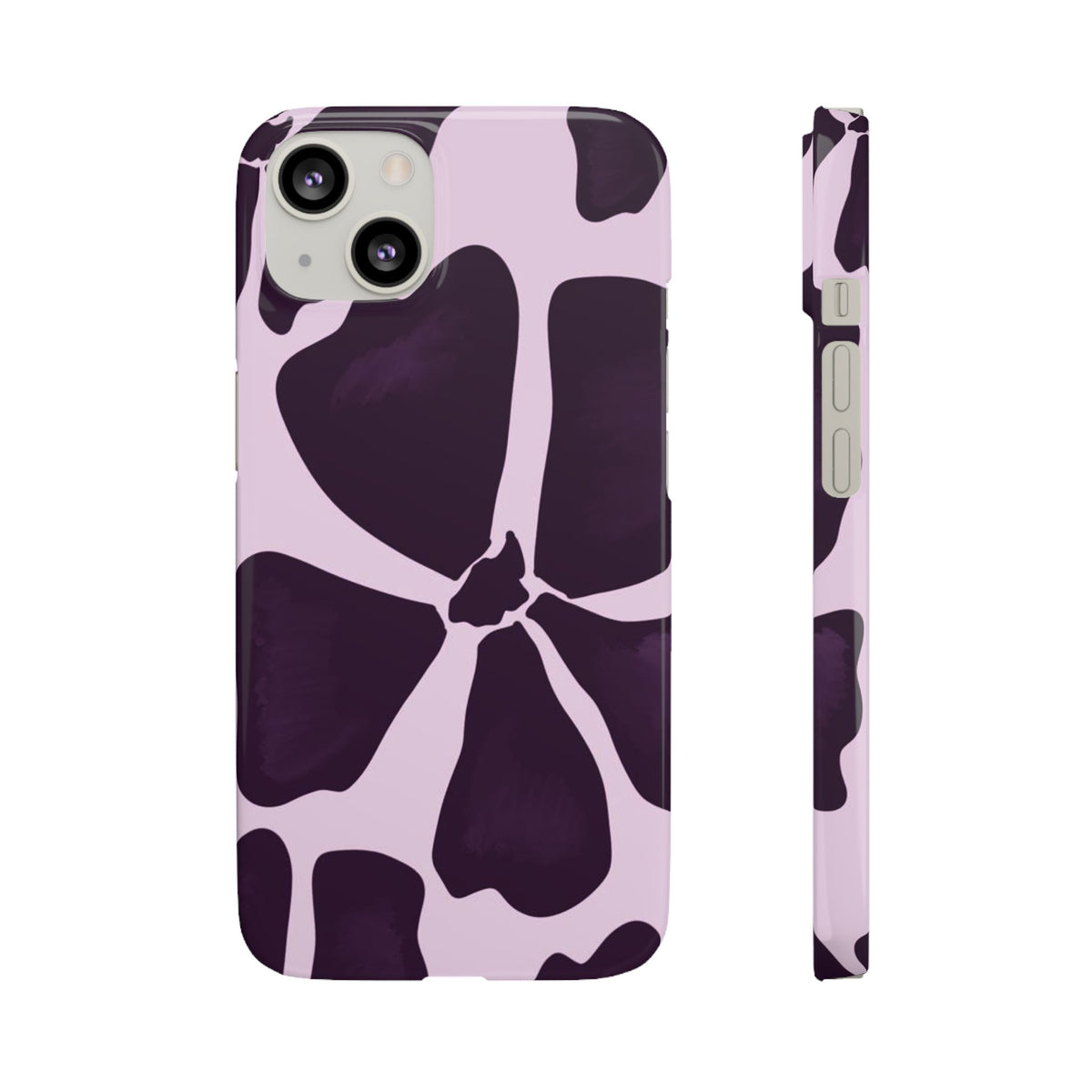 Slim Case – Purple Flower