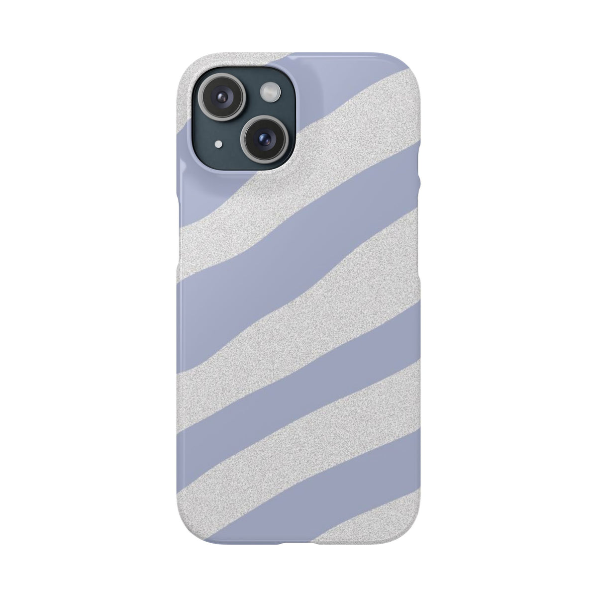 Slim case – Light Blue Lines