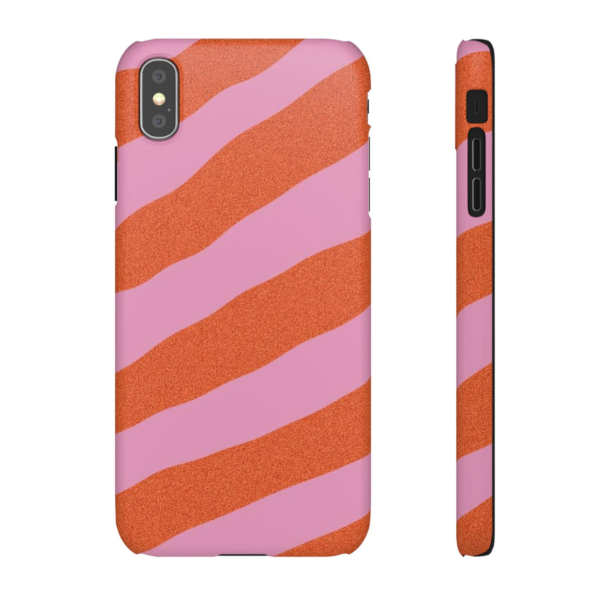 Slim Case – Orange and Pink Lines
