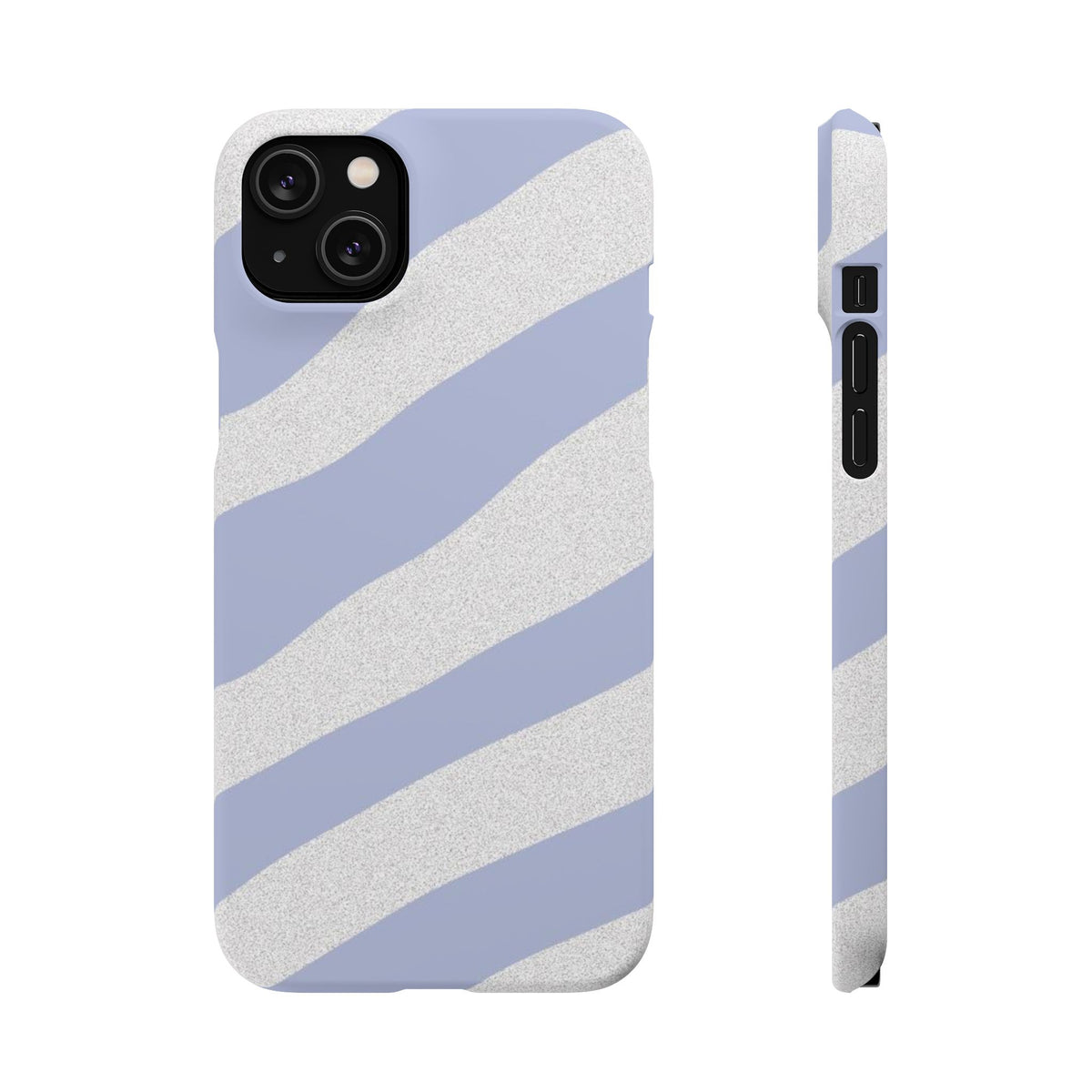 Slim case – Light Blue Lines