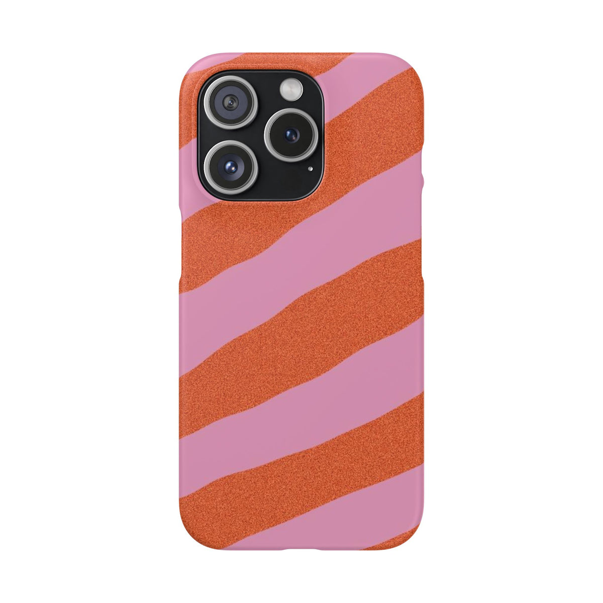 Slim Case – Orange and Pink Lines