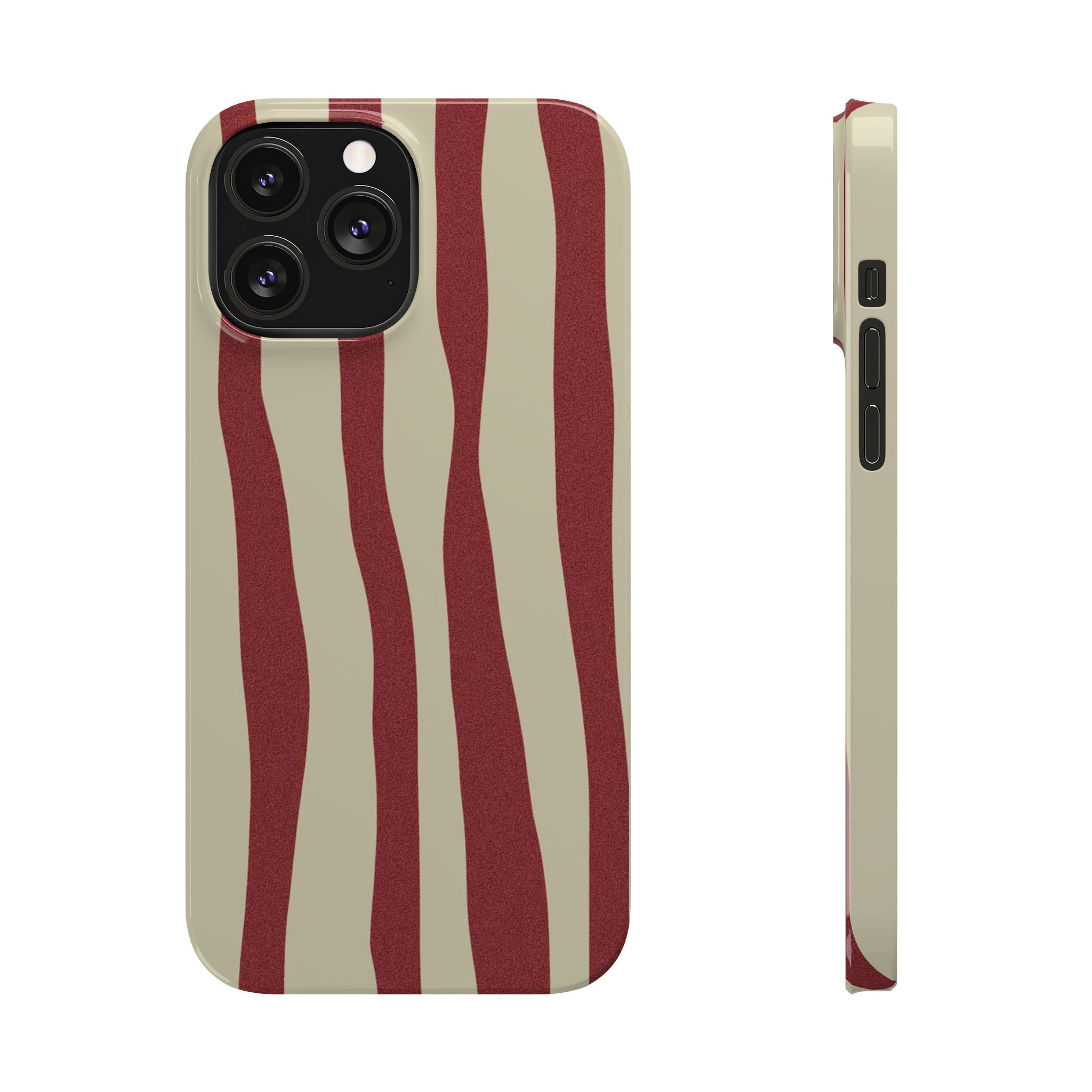 Custom Case (Red Lines)