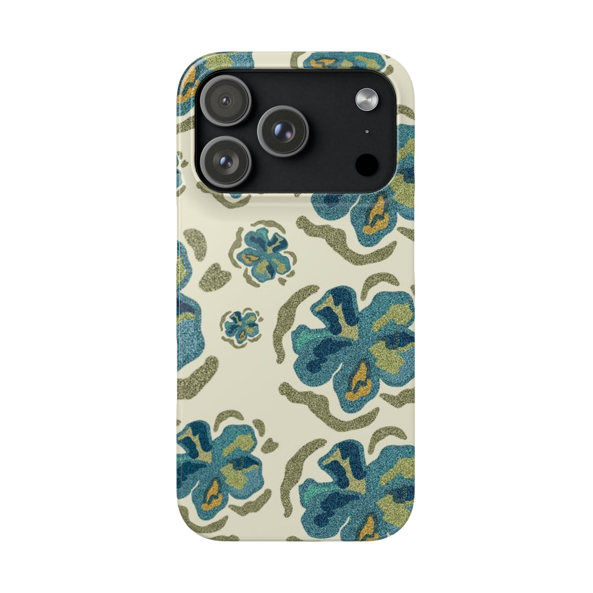 Slim Case – Blue Flowers