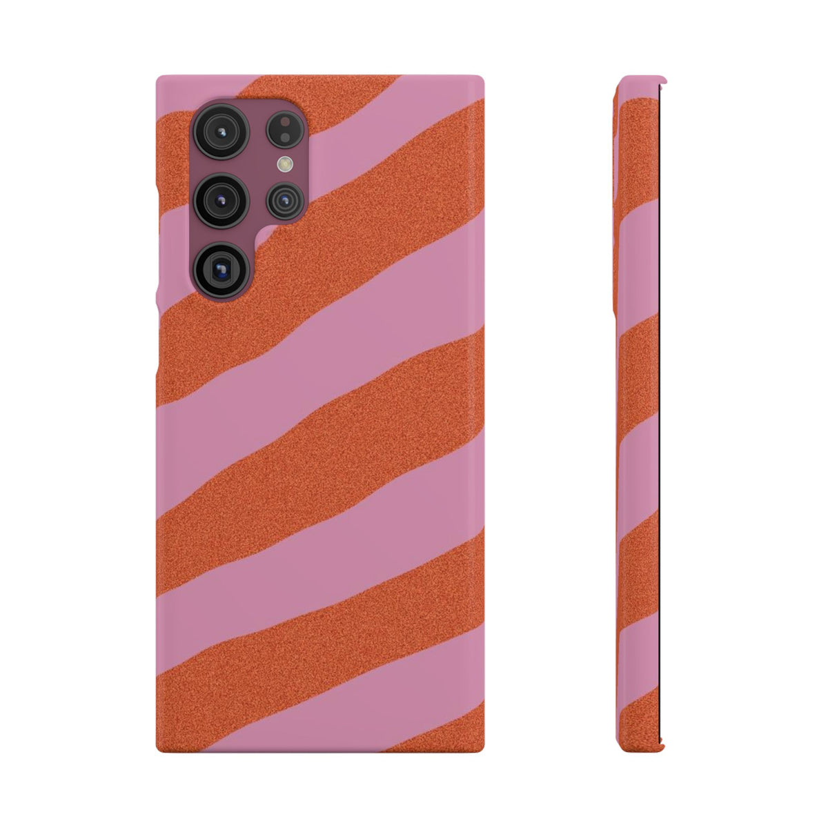 Slim Case – Orange and Pink Lines