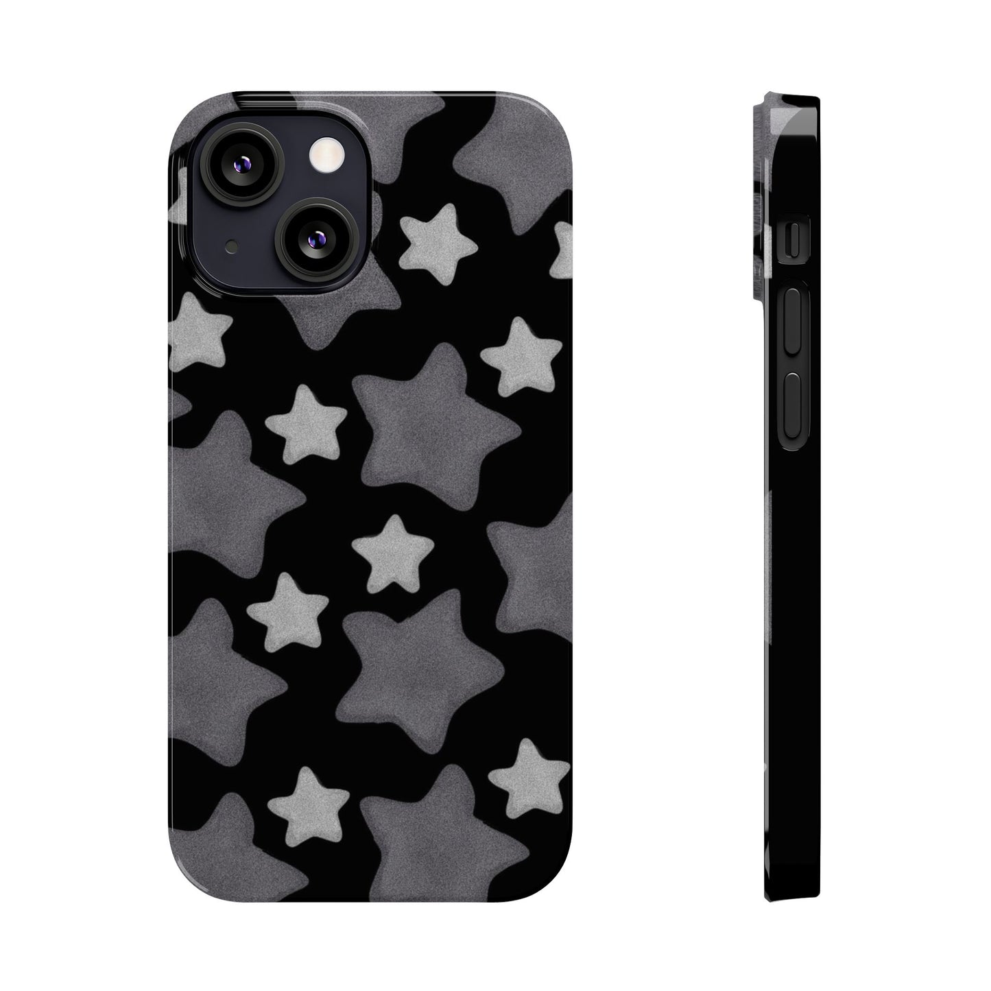 Custom Case (Gray Stars)