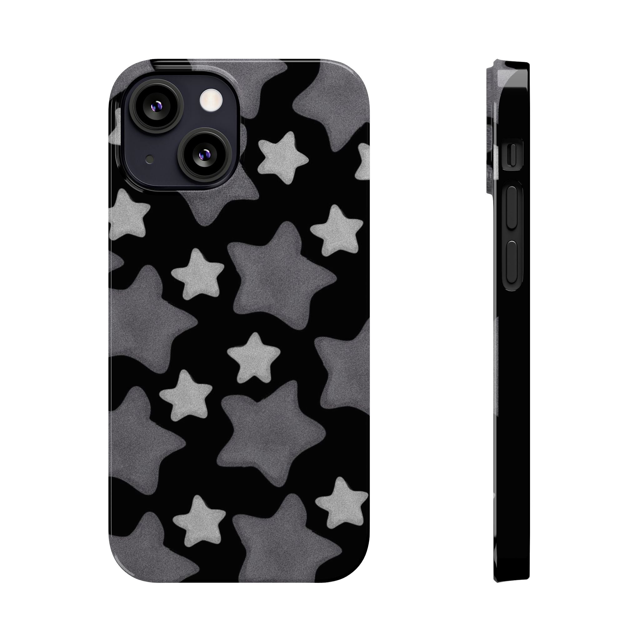 Custom Case (Gray Stars)