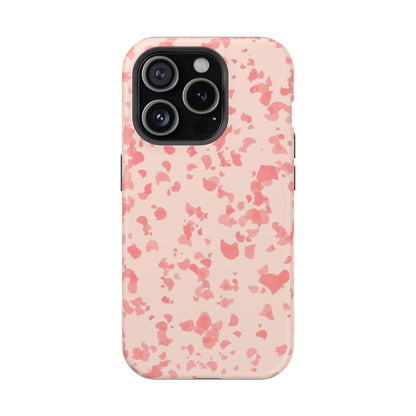 Phone Case (Pink Leaves)