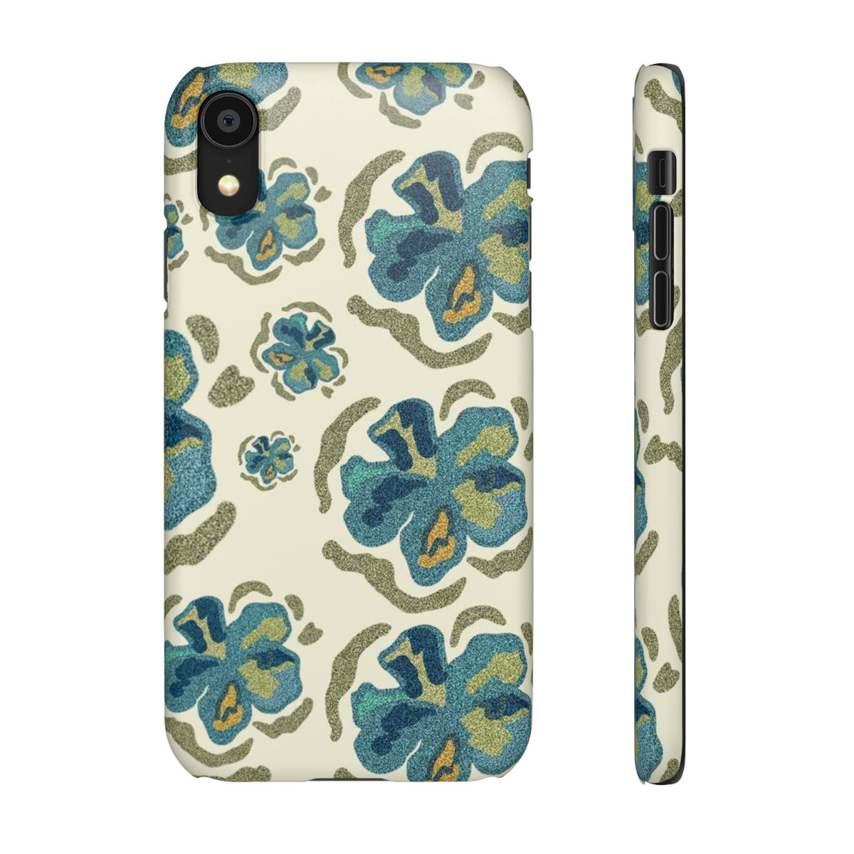 Slim Case – Blue Flowers