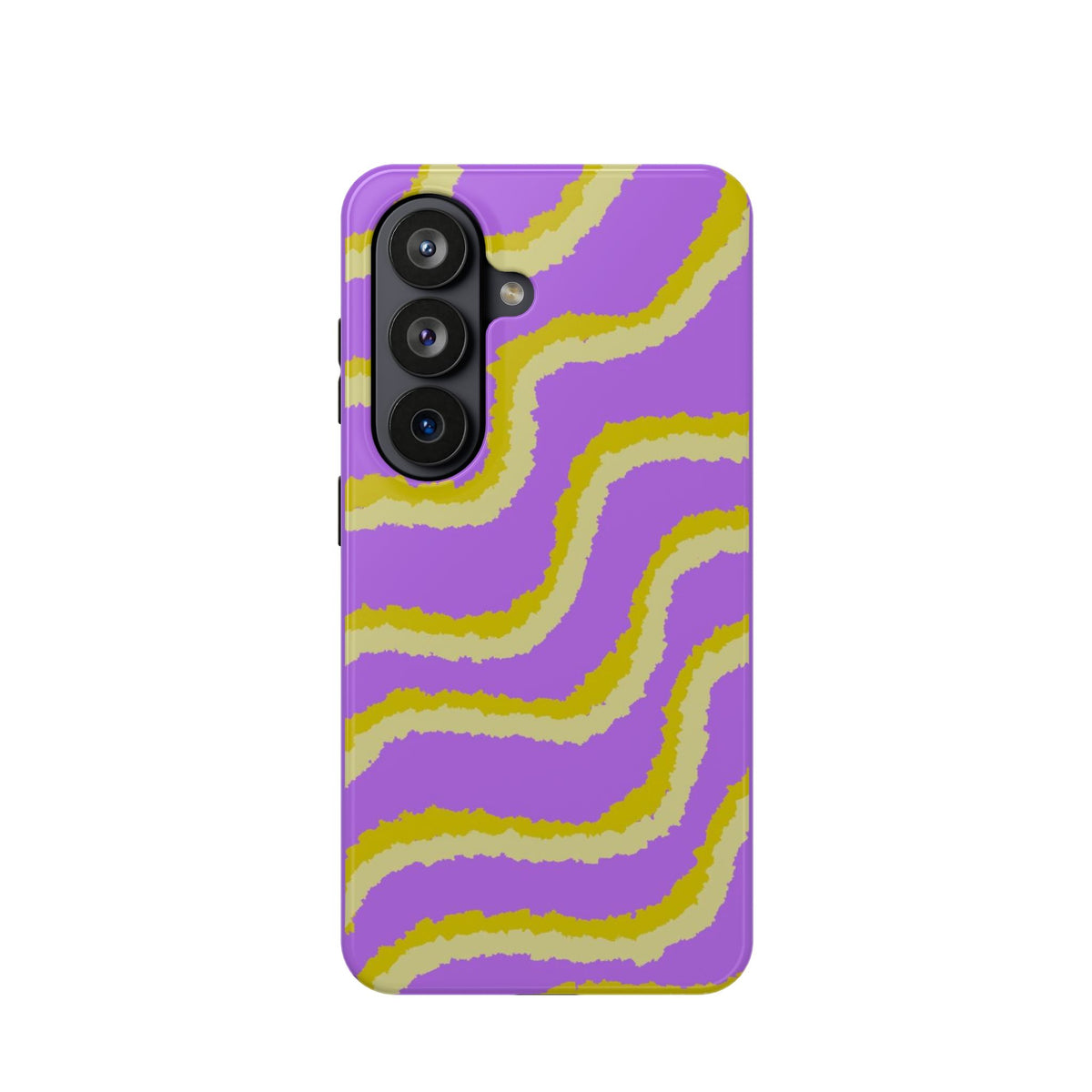 Magnetic Phone Case (Purple & Yellow)