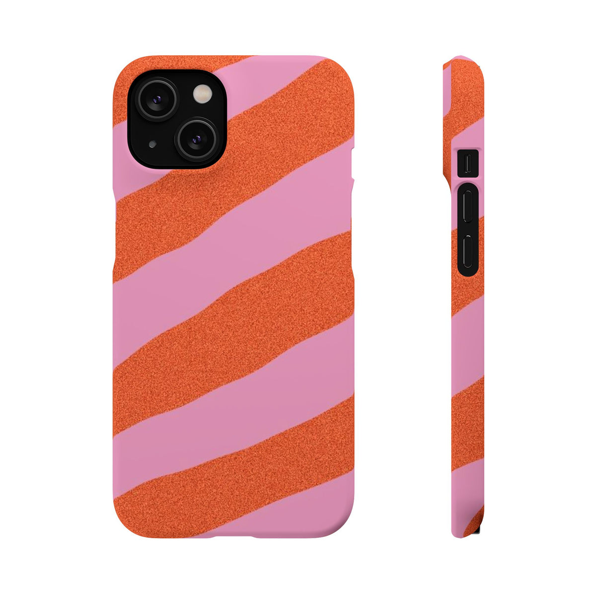 Slim Case – Orange and Pink Lines