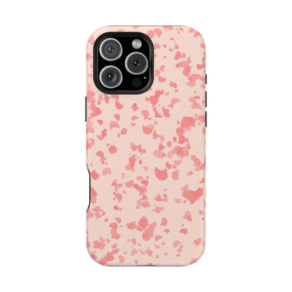 Phone Case (Pink Leaves)