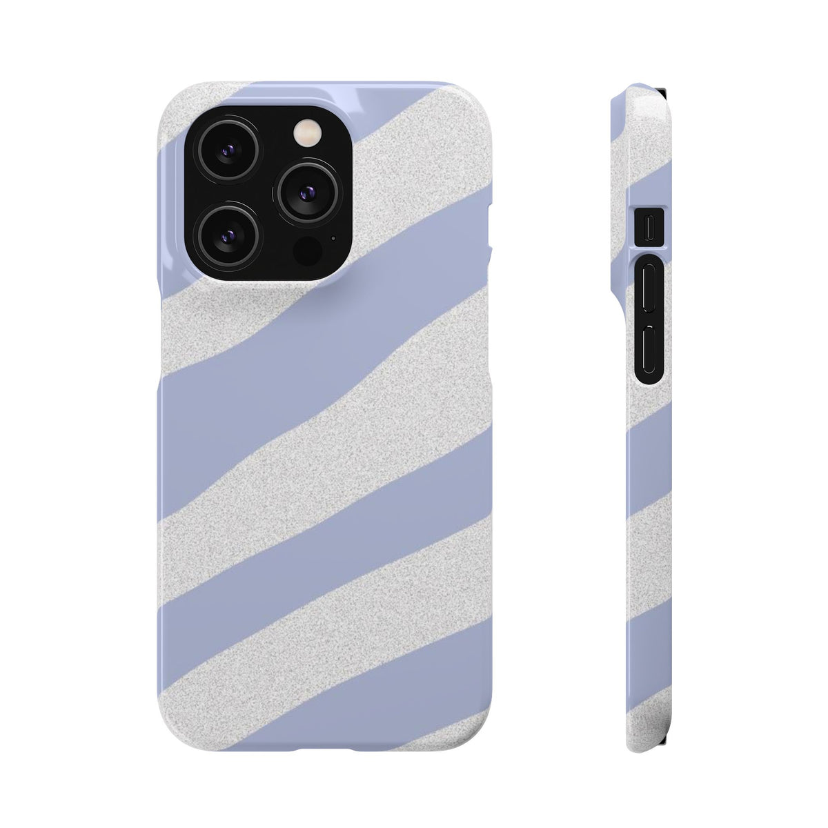 Slim case – Light Blue Lines