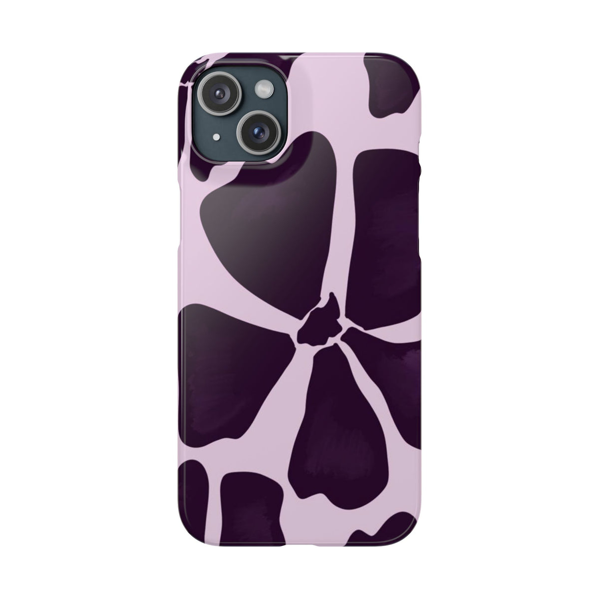 Slim Case – Purple Flower