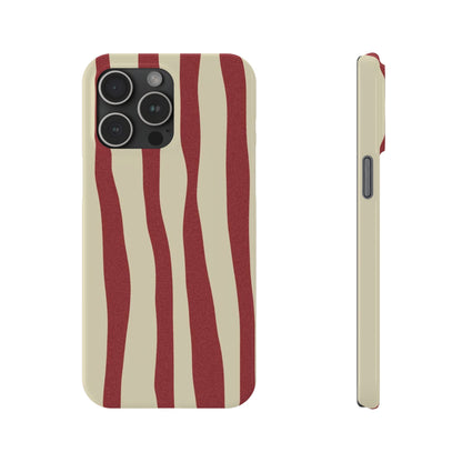 Custom Case (Red Lines)