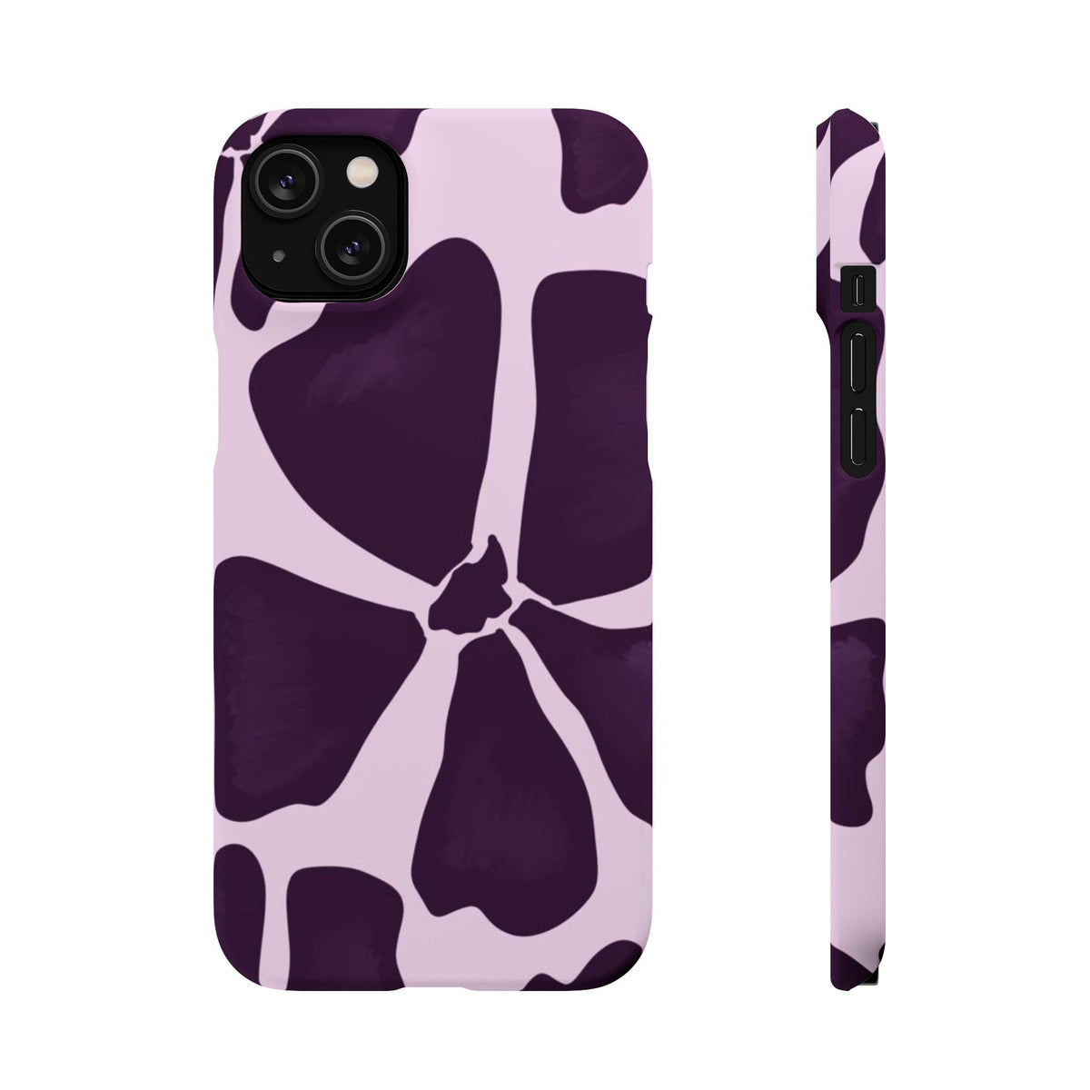 Slim Case – Purple Flower