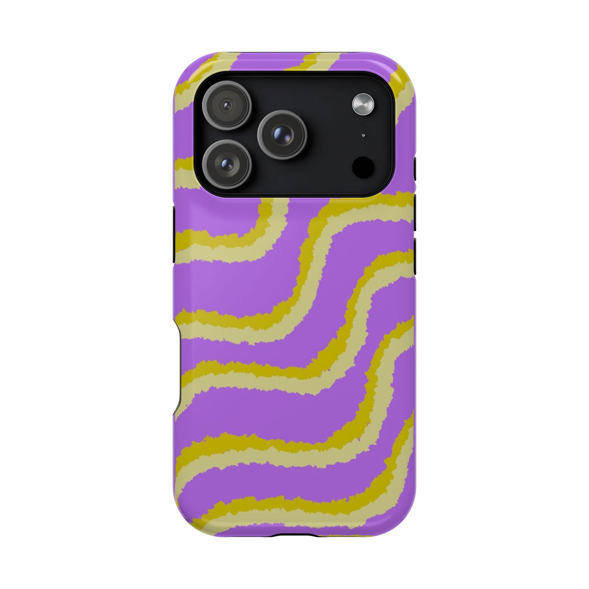 Magnetic Phone Case (Purple & Yellow)