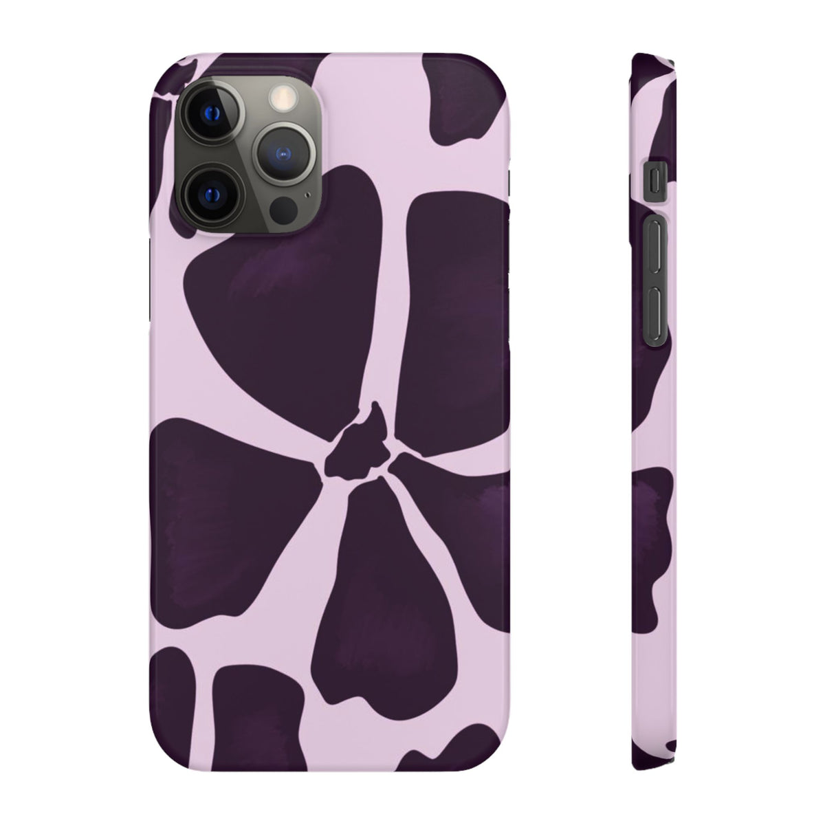 Slim Case – Purple Flower