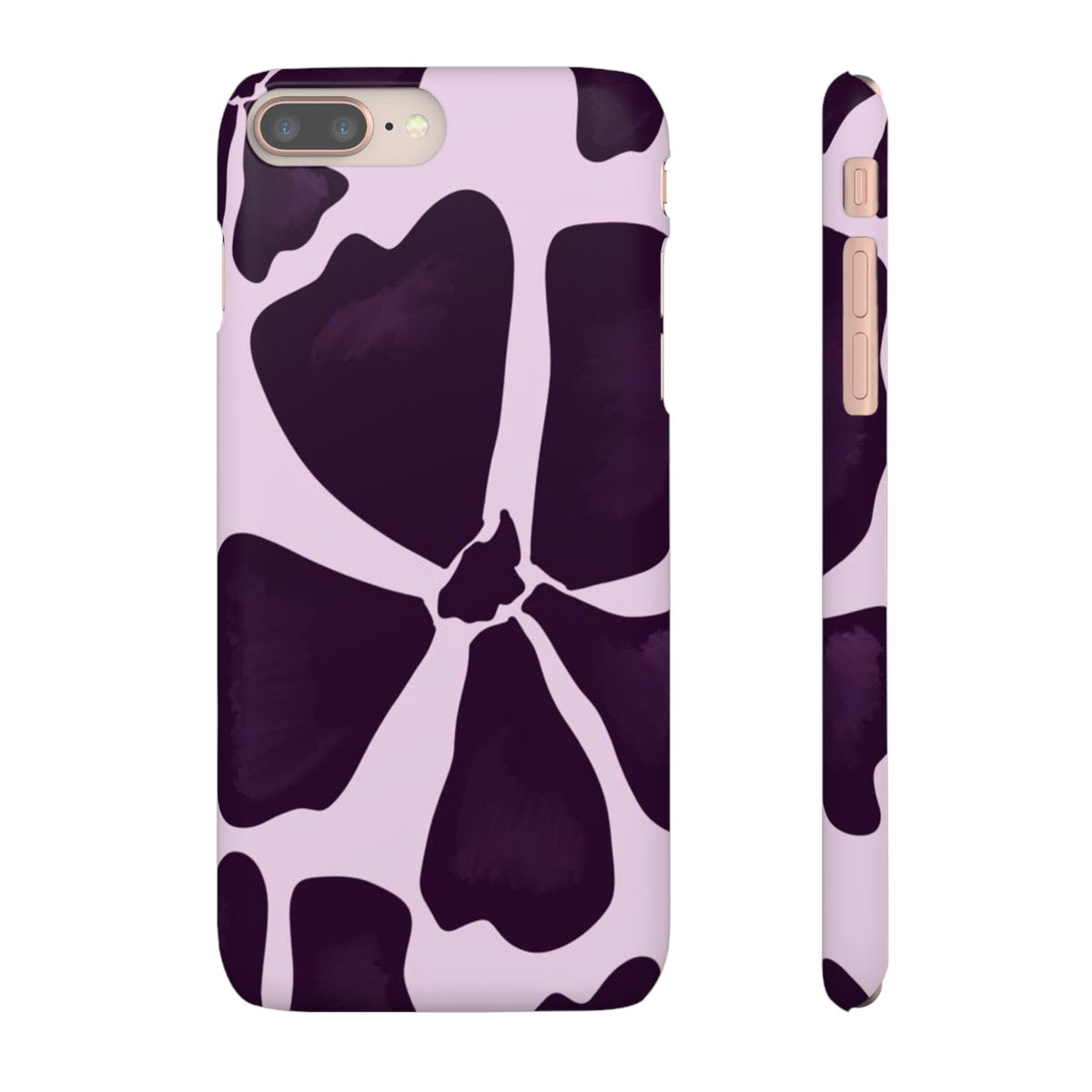 Slim Case – Purple Flower