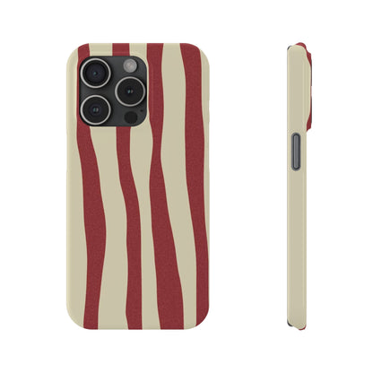 Custom Case (Red Lines)