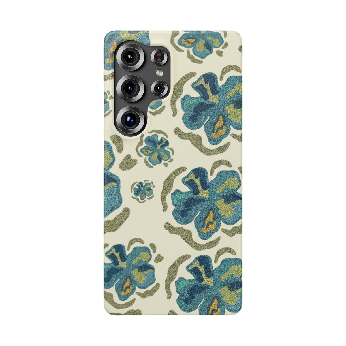 Slim Case – Blue Flowers